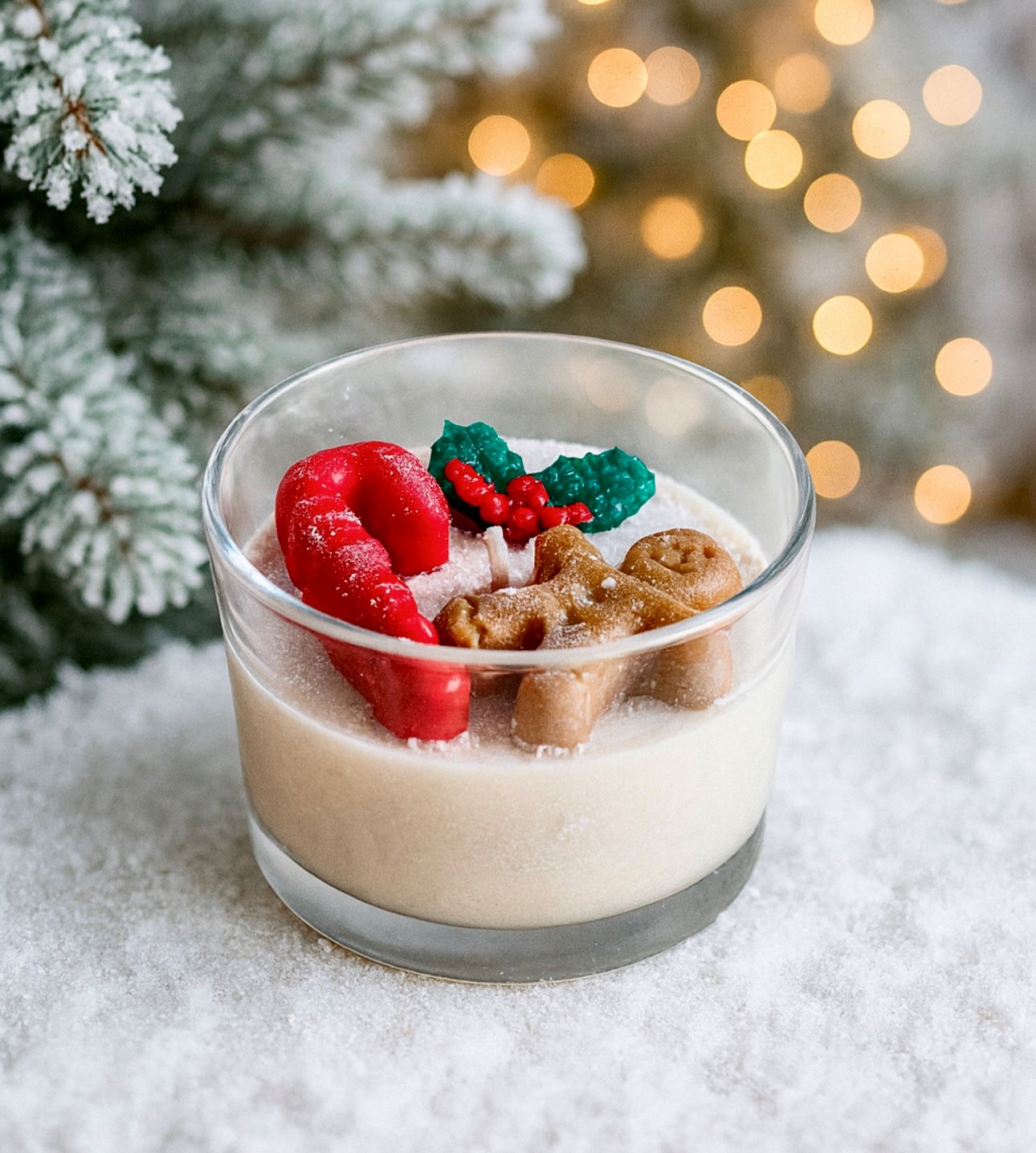 Bougie Biscuit de Noël image